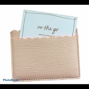 Pretty in pink small anthro wallet